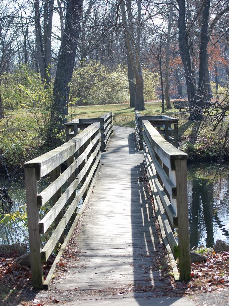 Bridge at Crystal Lake Park - Urbana, Illinois, Урбана