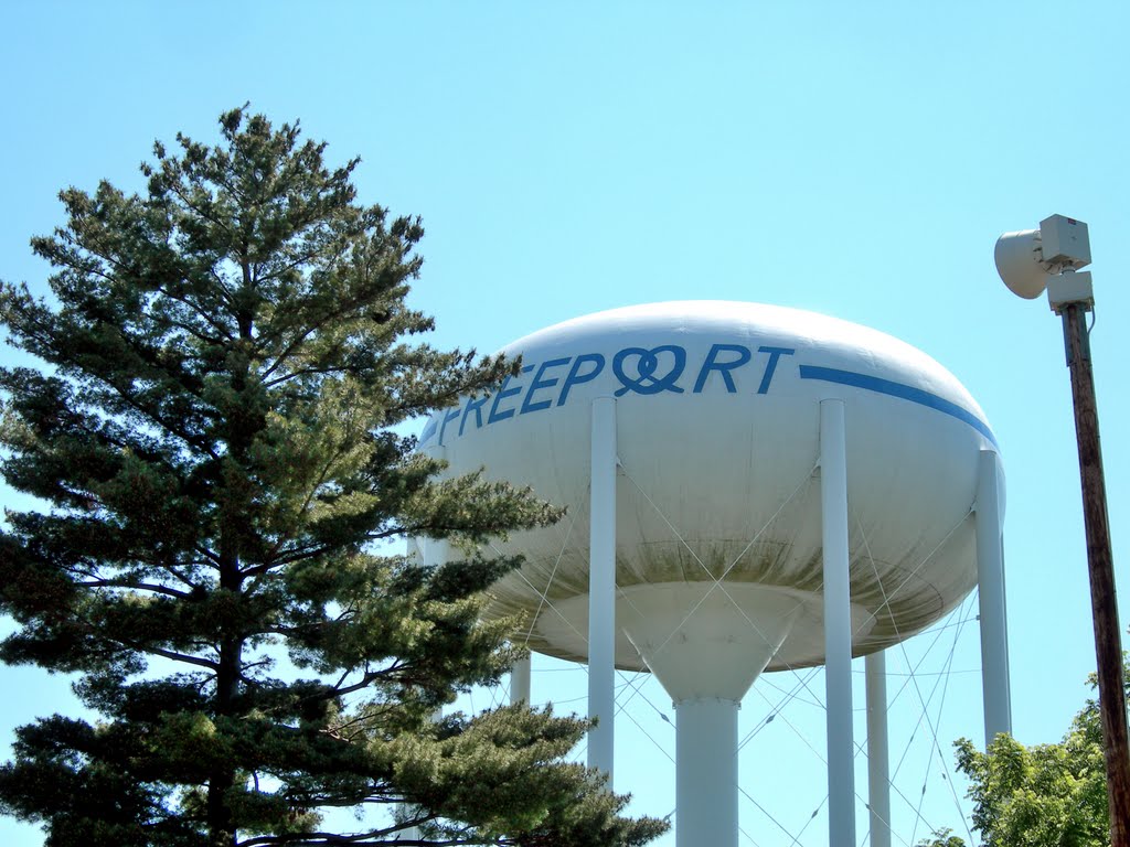 Freeport water tower, Фрипорт