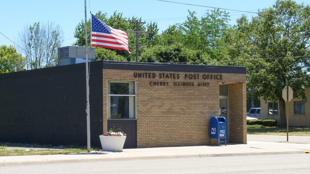 Cherry Illinois Post Office 61317, Черри