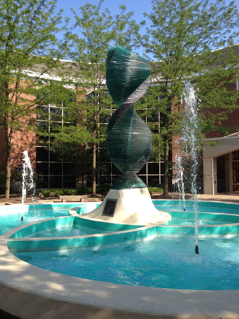Helios Fountain at Anderson University, Андерсон