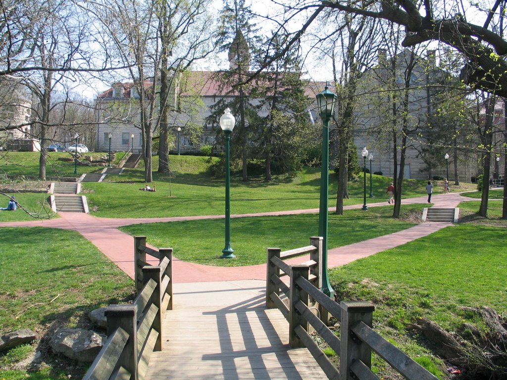 Campus of Indiana University (Dunn Meadow), Блумингтон