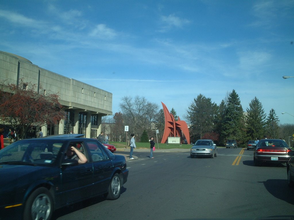 Campus of Indiana University (Musical Arts Center on left), Блумингтон