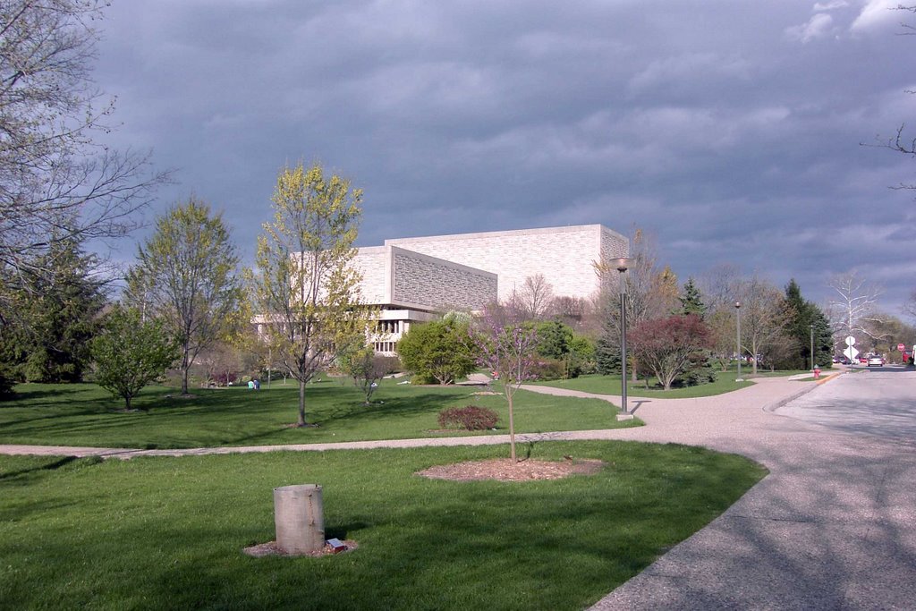 Wells Library, Indiana University, Блумингтон