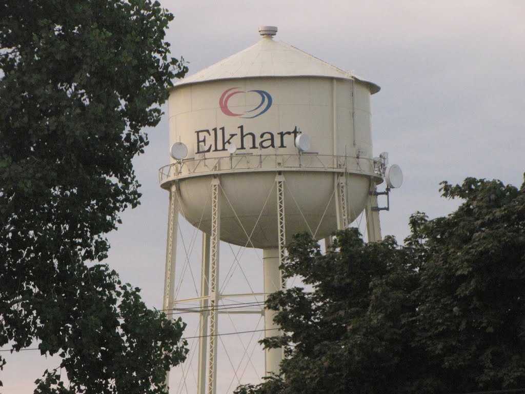 Elkhart water tower, Елкхарт