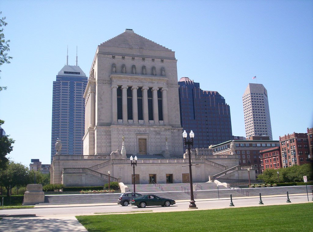 Indianapolis, World War Memorial, Индианаполис