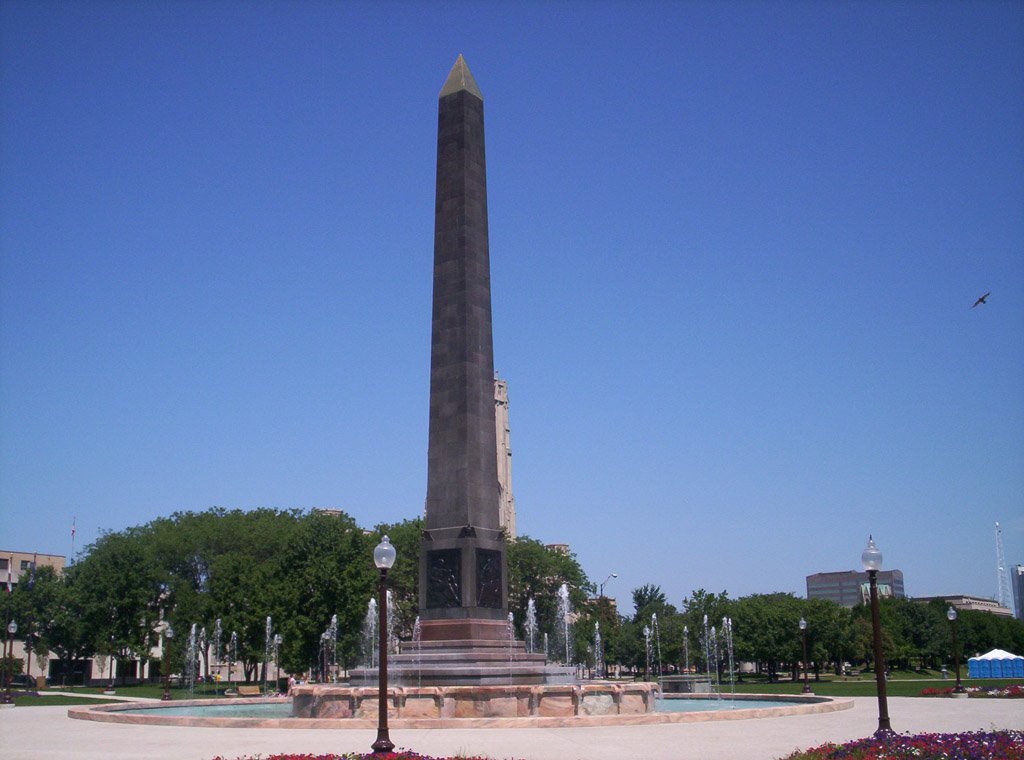 Indianapolis, Obelisk Square, Индианаполис