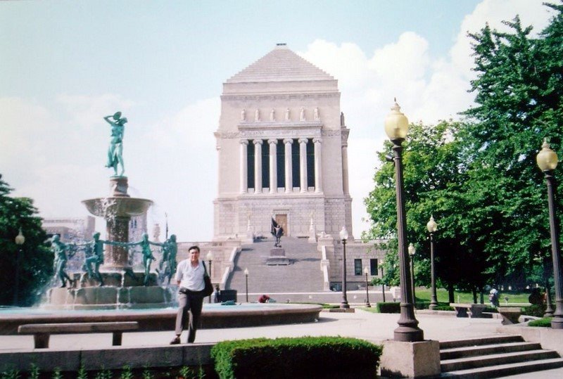 EE UU University Park Worl War Memorial, Indianapolis, Индианаполис