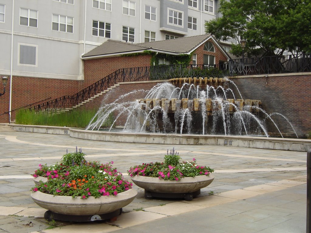 Canal Fountain, Индианаполис