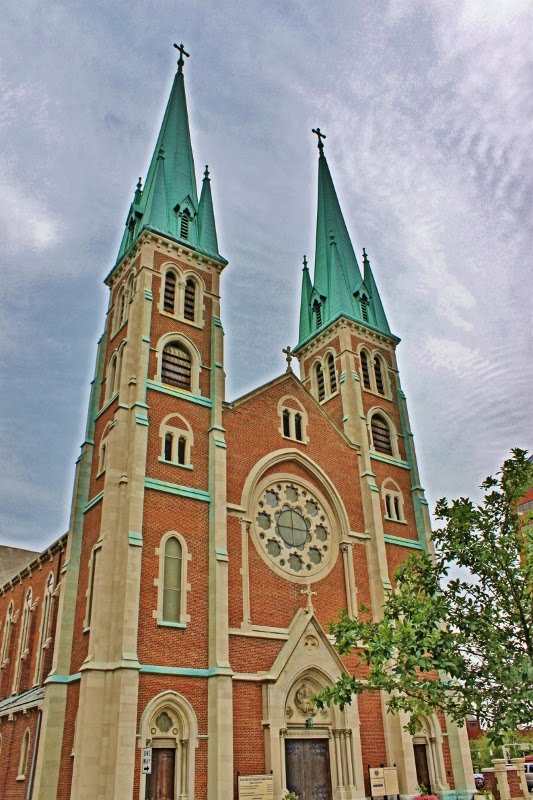 St John the Evangelist Catholic Church - Built 1871, Индианаполис