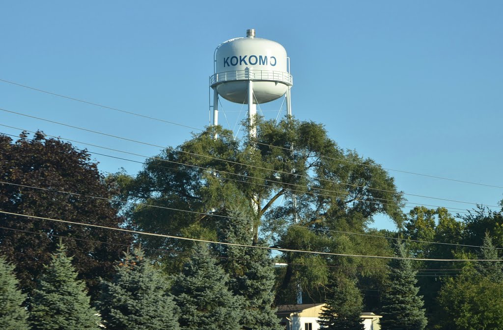 Water Tower, Kokomo, Indiana, Кокомо