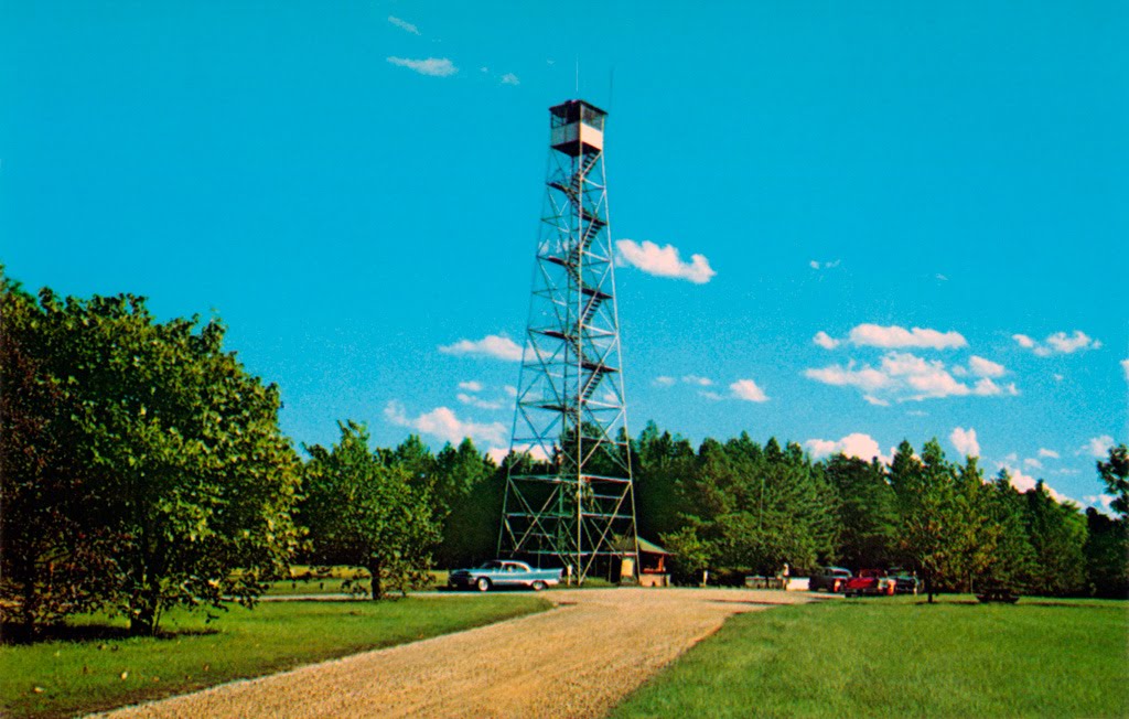 IN.53-Fire Tower in Brown County State Park, Nashville, Indiana, Меридиан Хиллс