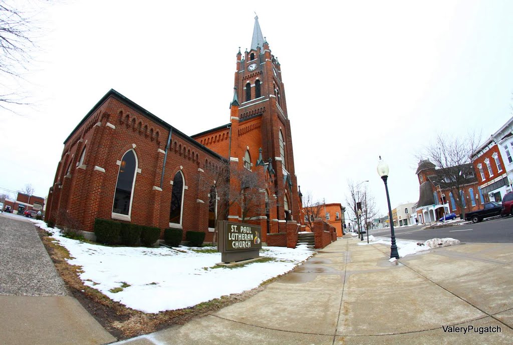 St.Paul Lutheran Church Michigan City Indiana USA, Мичиган-Сити