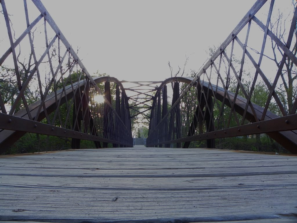 Spy Run Creek Foot Bridge, Форт Вэйн