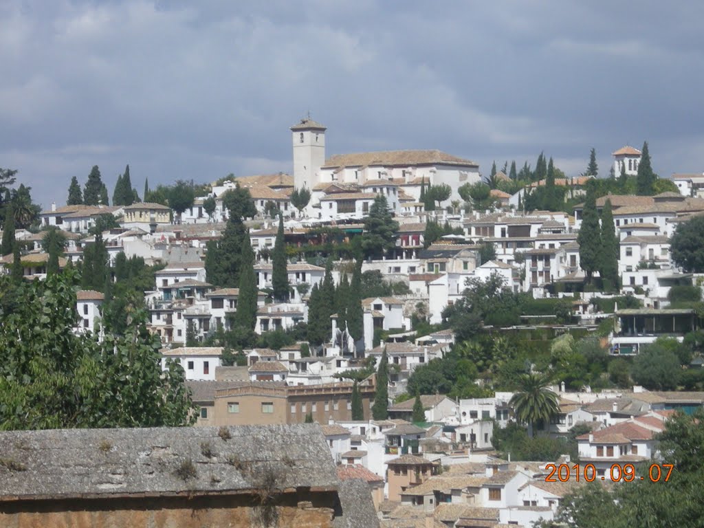 Albaicin, Granada., Альгамбра