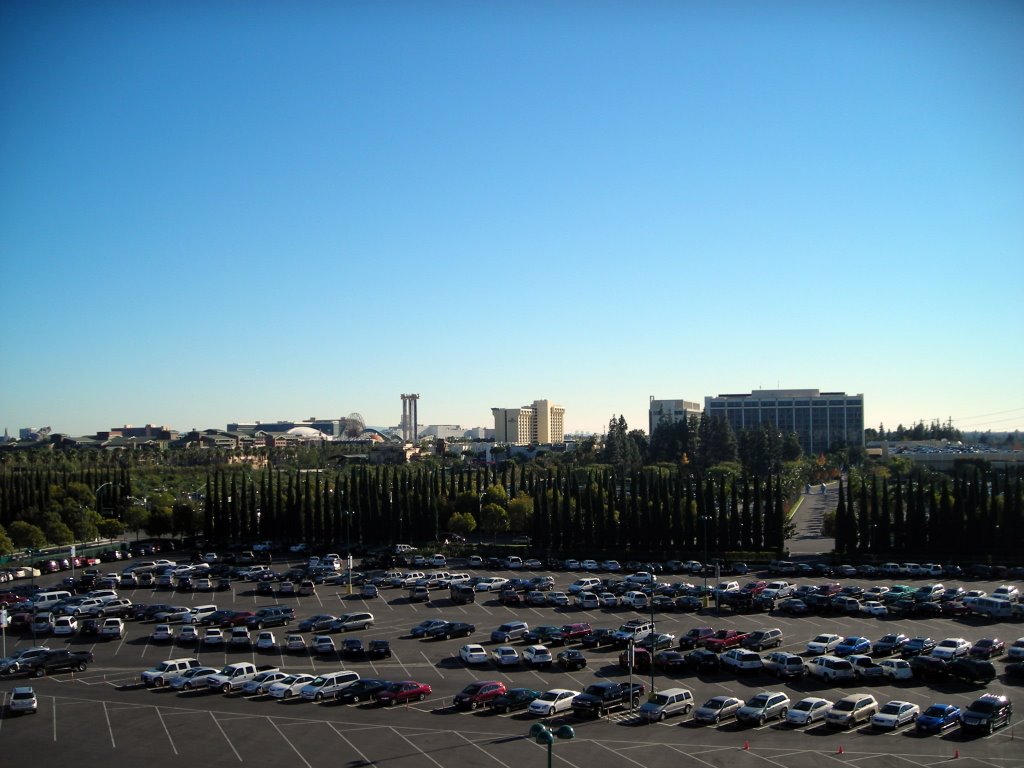 Parking lot at Disneyland - Anaheim, CA, Анахейм