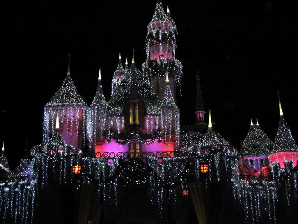 Sleeping Beautys Castle, Disneyland, CA,USA, Анахейм