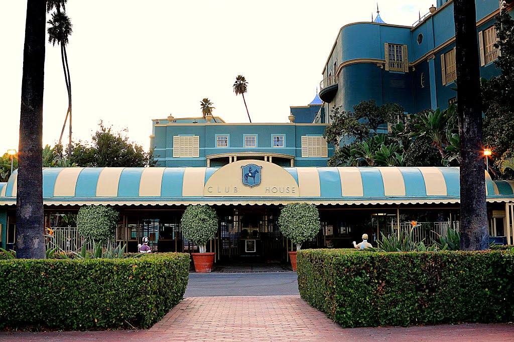 Santa Anita Park • Club House Entrance • Arcadia, Аркадиа