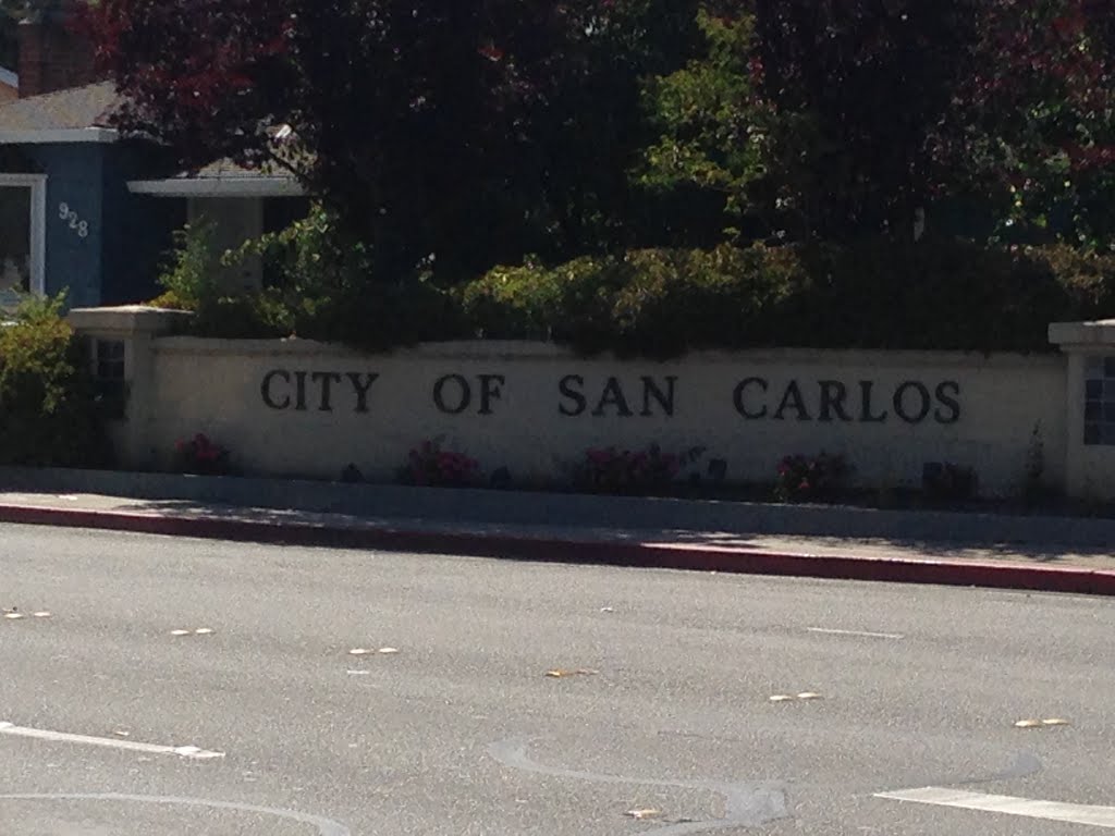 San Carlos City Sign, Белмонт