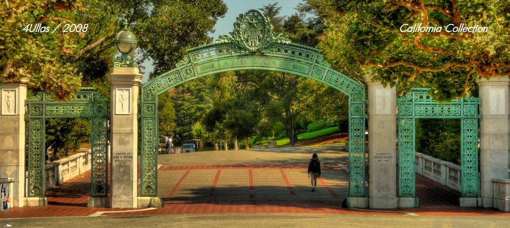 Sather Gate at UC Berkeley (California), Беркли