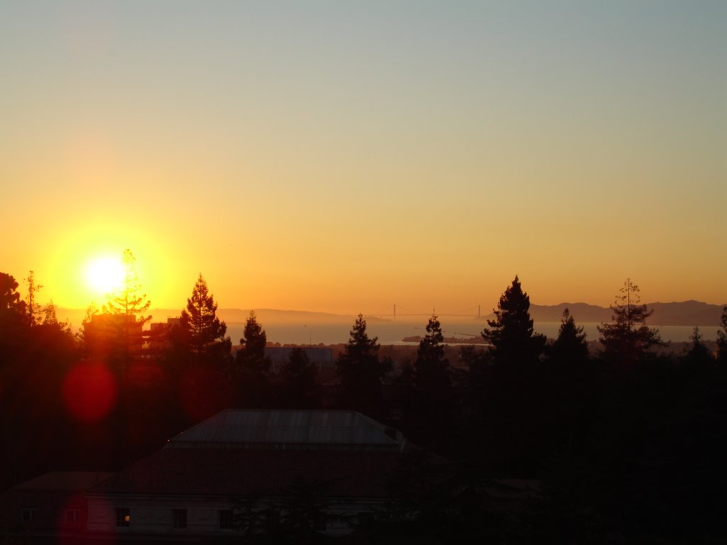sunset in berkeley - ca, Беркли