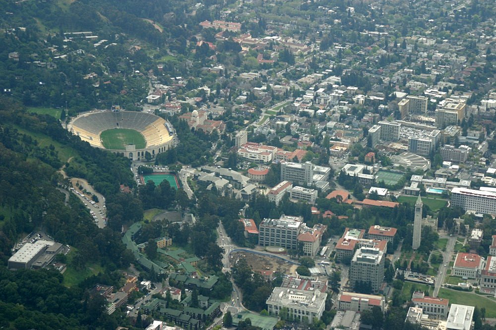 University of Berkeley Aerial View, Беркли