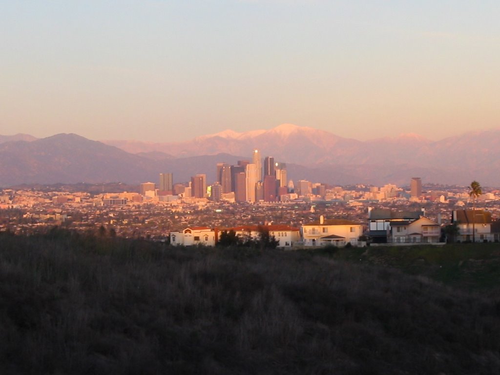 Los Angeles Skyline from Kenneth Hahn Rec Area, Вью-Парк