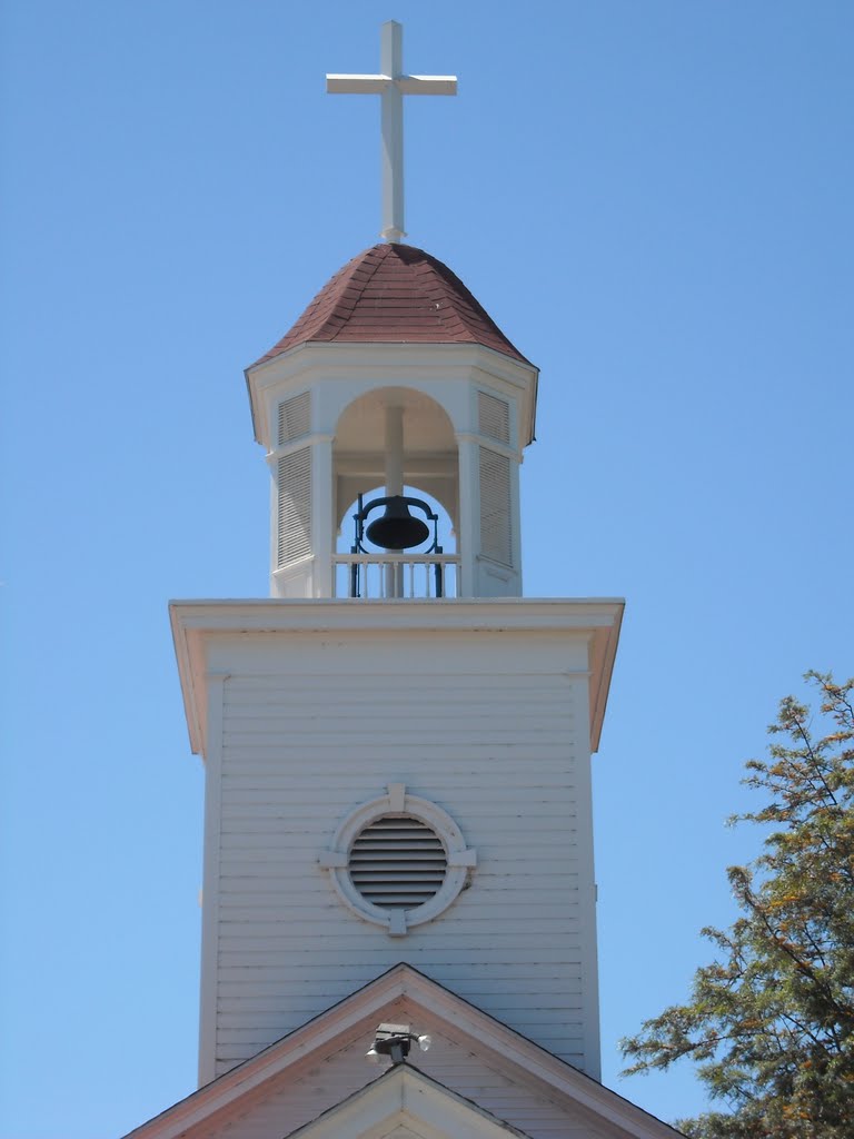 Church bell and steeple, Гарден-Гров