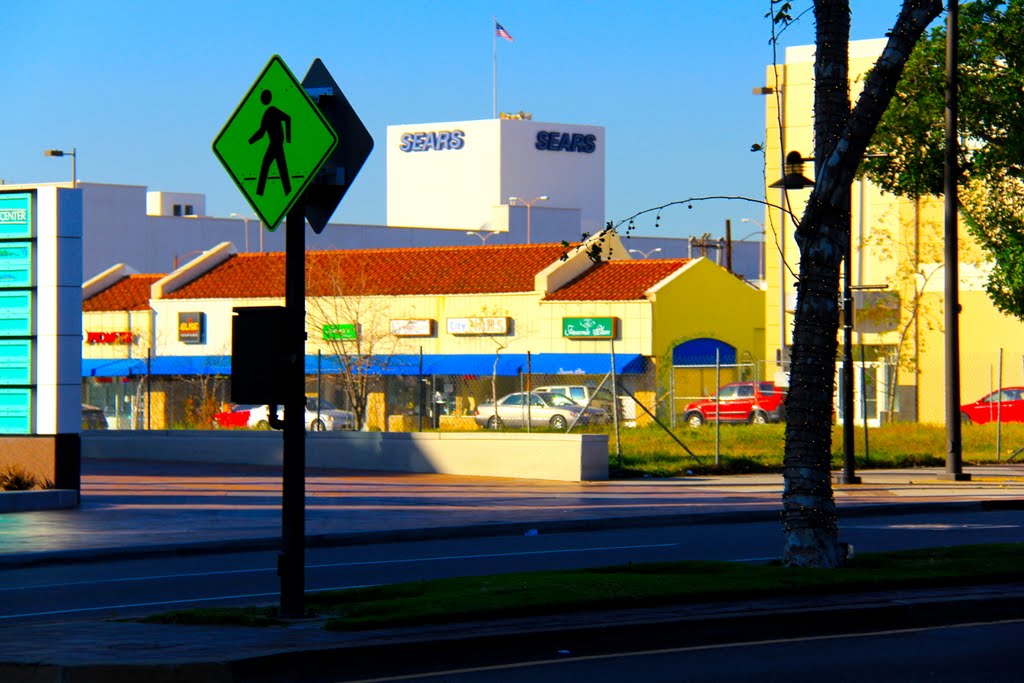 Sears and Mini Mall off Brand, Glendale, California, Глендейл