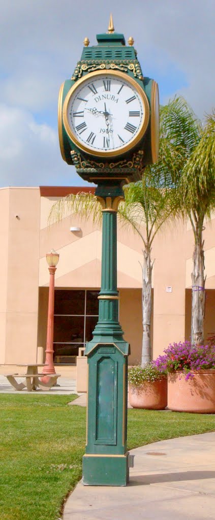 Antique Clock at Plaza Park, Динуба