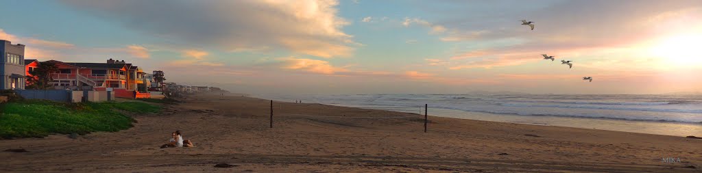 Magnificent Panoramic view... the fantastic beauty of Imperial Beach..... by Mika, Империал-Бич