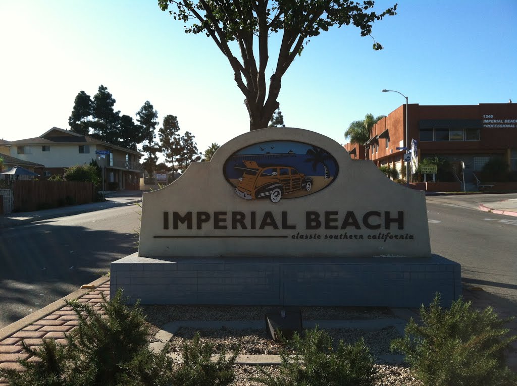 Imperial Beach City Sign, Империал-Бич