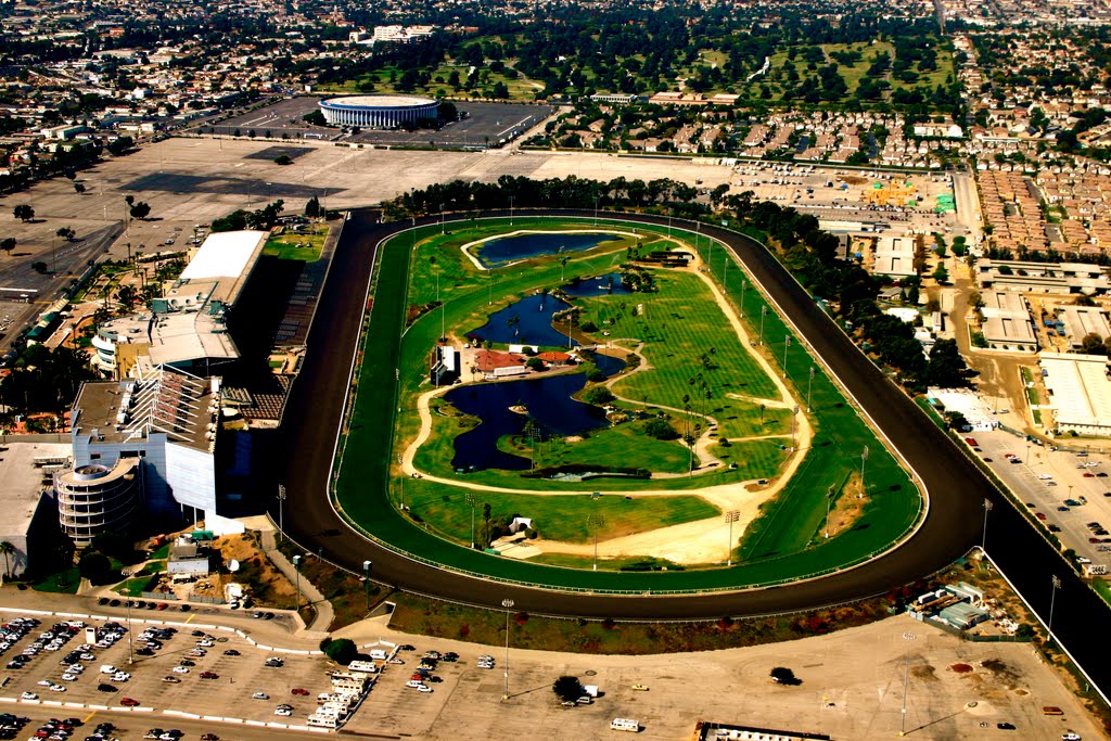 Hollywood Park and the Forum, Los Angeles, CA, Инглвуд