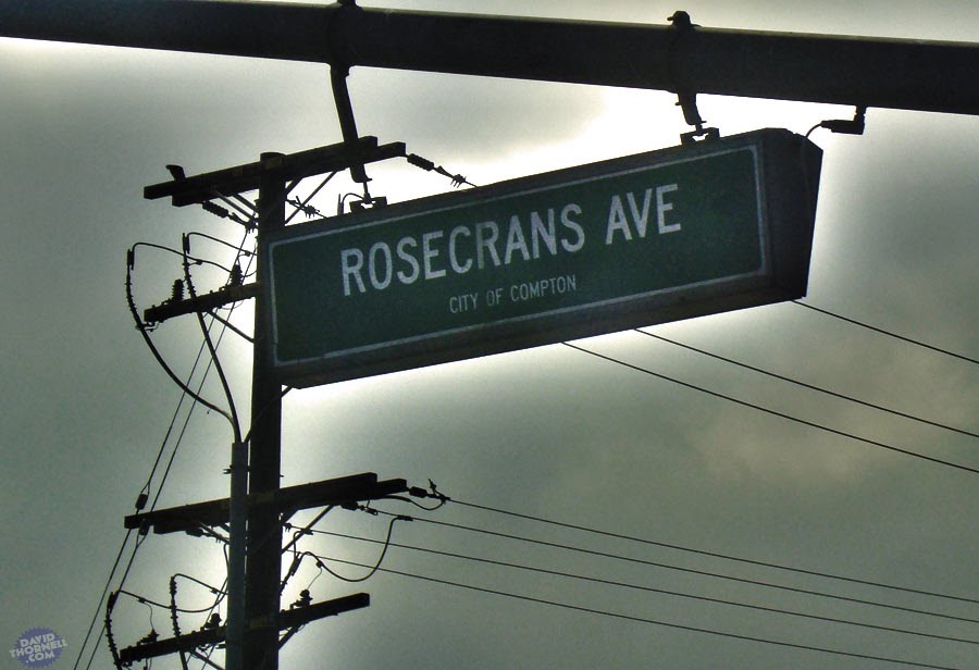 Rosecrans Avenue Compton by David Thornell, Комптон