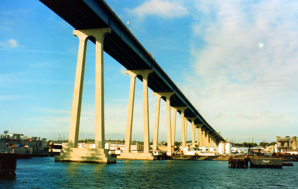 the San Diego Harbor Bridge, Коронадо