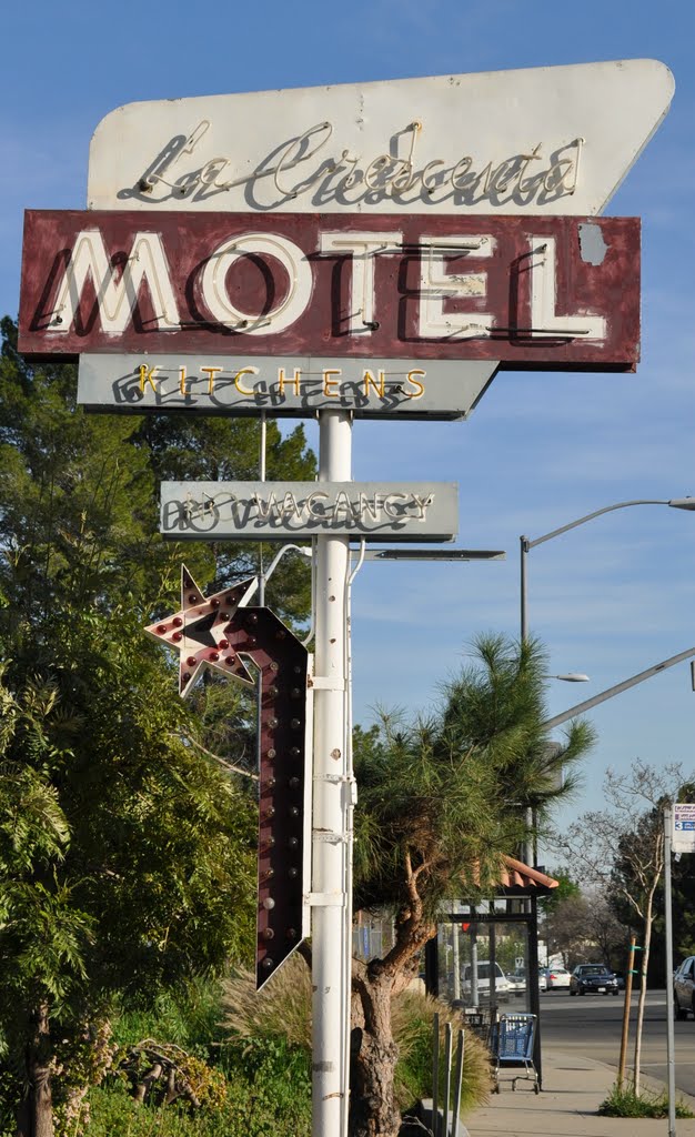 La Crescenta Motel Sign, Ла-Крескента