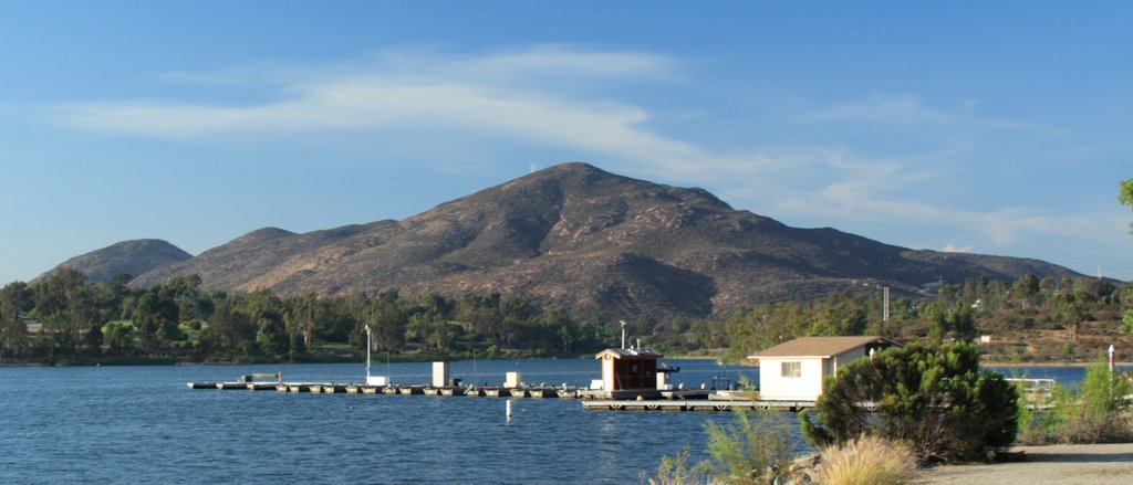 Cowles Mtn. from Lake Murray, Ла-Меса