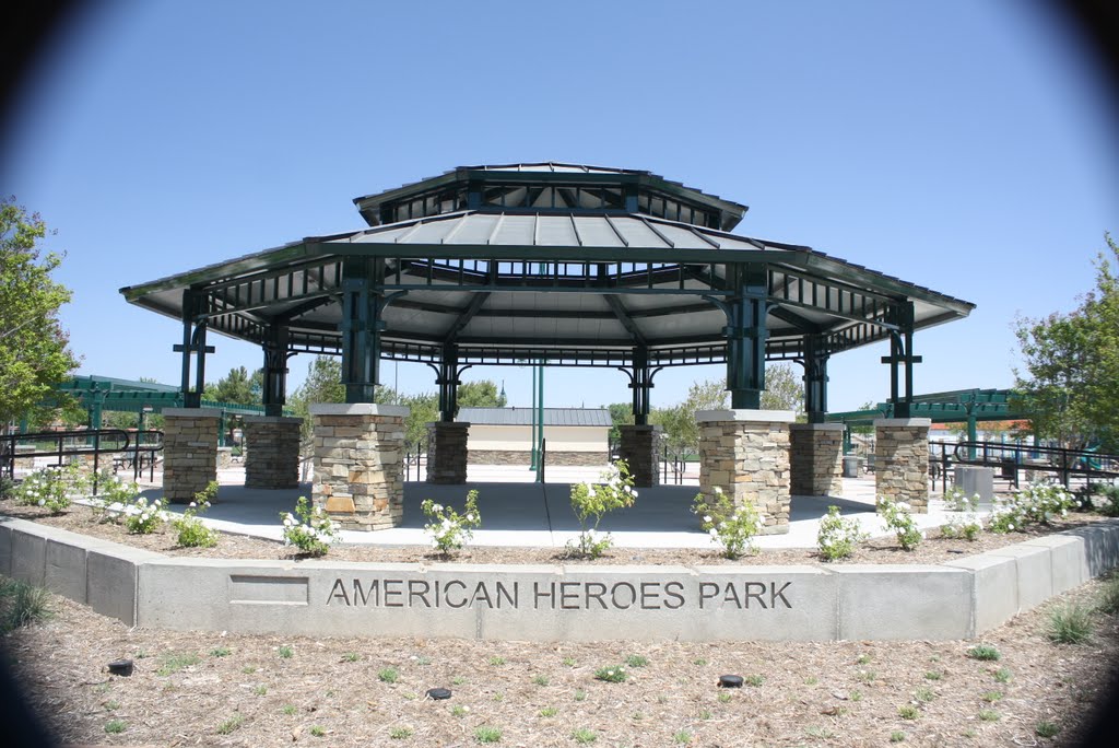 American Heroes Park in Lancaster, South Gazebo, Ланкастер