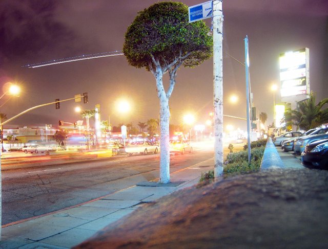 LA streetlife at night, Леннокс