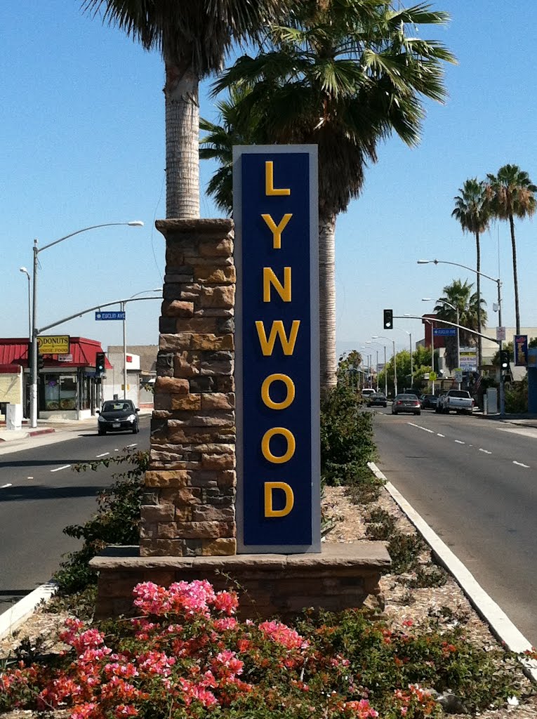 Lynwood City Sign, Линвуд