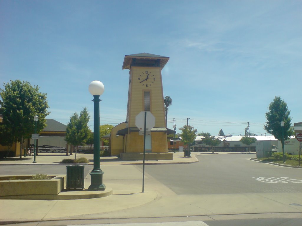 Amtrak Station Clock Tower, Лоди
