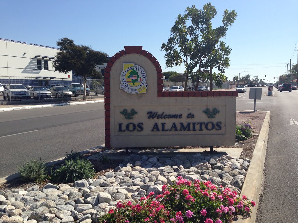 Los Alamitos City Sign, Лос Аламитос