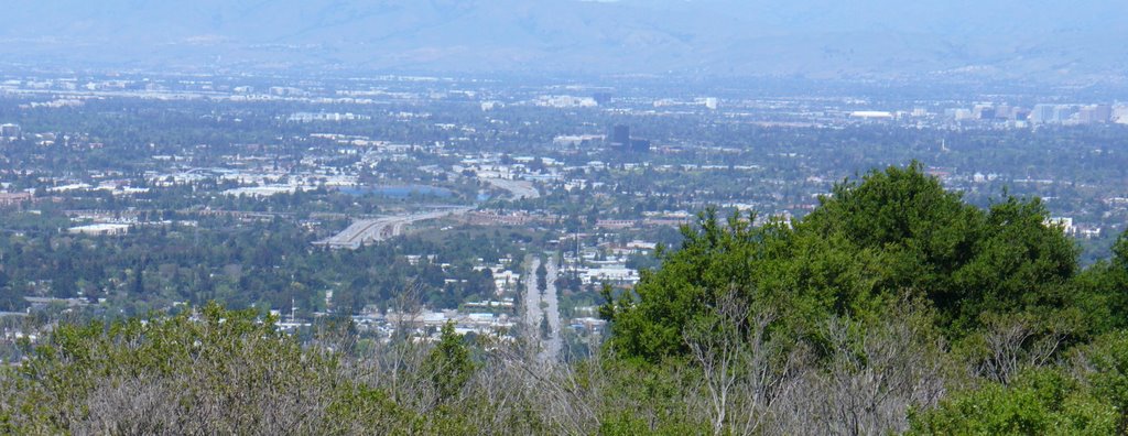 North Towards Mountain View, Лос-Гатос