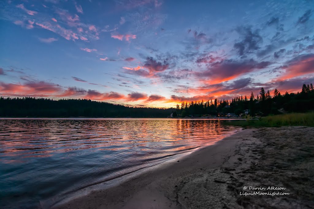Sunset on Bass Lake, Монтери-Парк