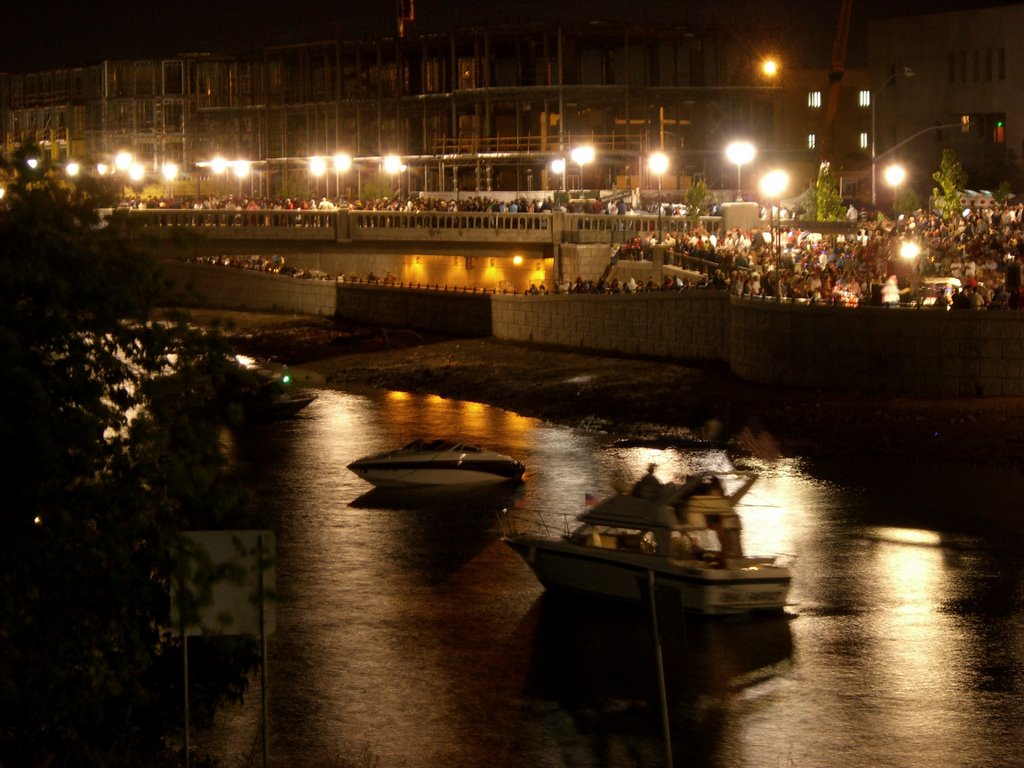 Napa River at Night, Напа