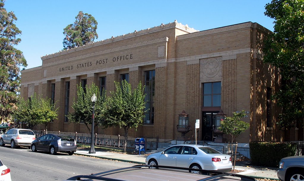 US Post Office-Napa Franklin Station, 1352 2nd St., Napa, CA, Напа