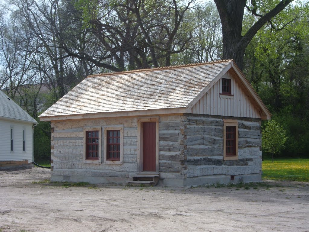 Cabin at Elkhorn Valley Museum, Норволк
