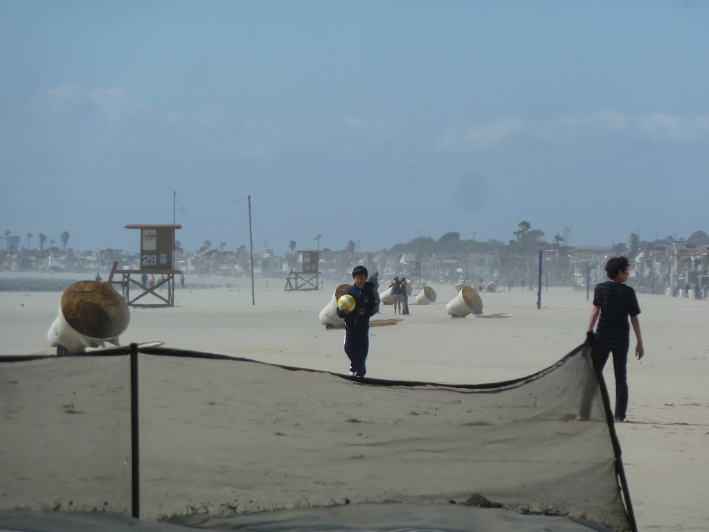 Newport Beach, CA:  View N, After the Storm, 2012, Ньюпорт-Бич