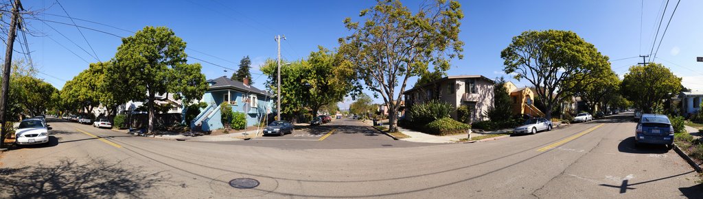 berkeley - hearst avenue view, Олбани