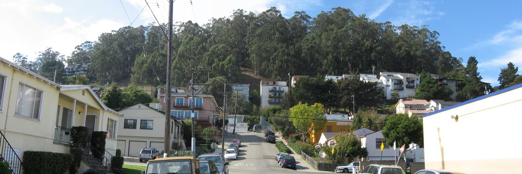 Albany Hill from San Pablo, Олбани