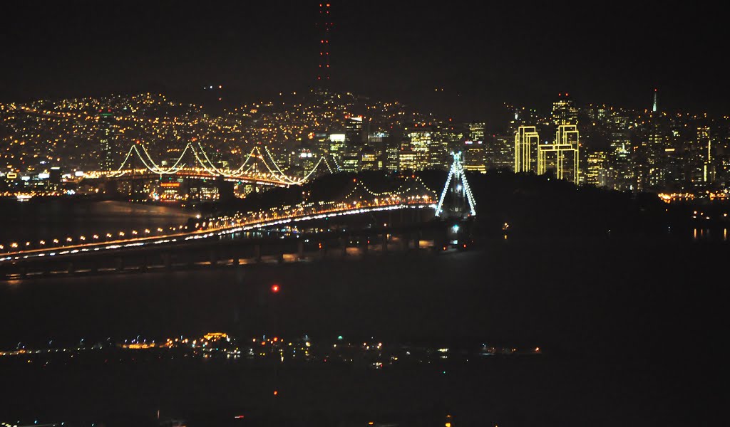 San Francisco night landscape, Олбани